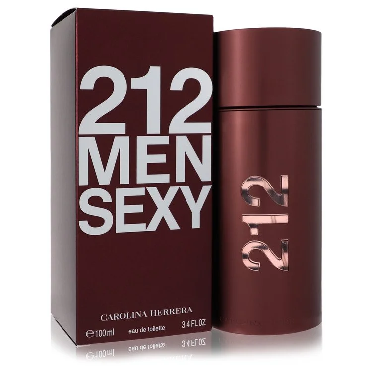 212 MEN SEXY – Carolina Herrera pour Homme – Eau de Toilette – 100ml / 3.3 fl.oz
