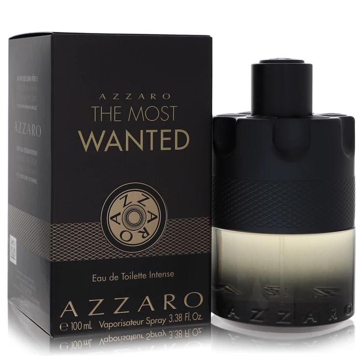 AZZARO THE MOST WANTED Pour Homme – Eau de Toilette Intense – 100ml / 3.3 fl.oz