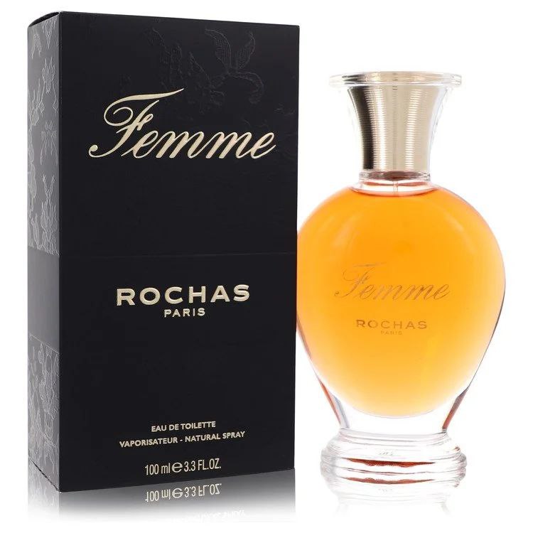 FEMME DE ROCHAS – Eau de Toilette – 100ml / 3.4 oz