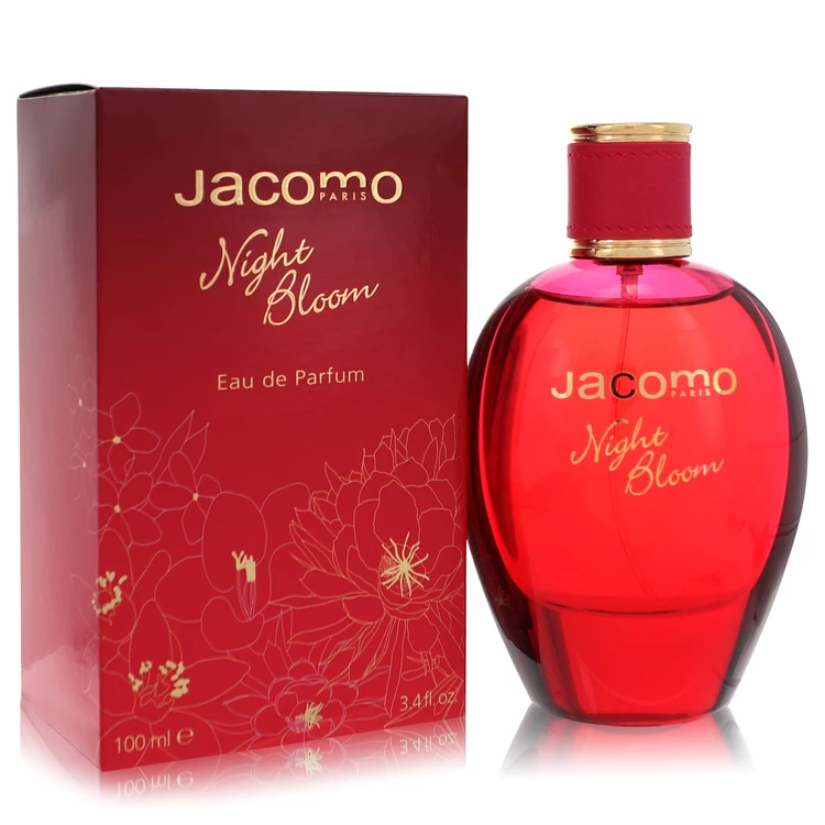 JACOMO NIGHT BLOOM – Eau de Parfum de Jacomo pour Femme – 100ml / 3.4 fl.oz