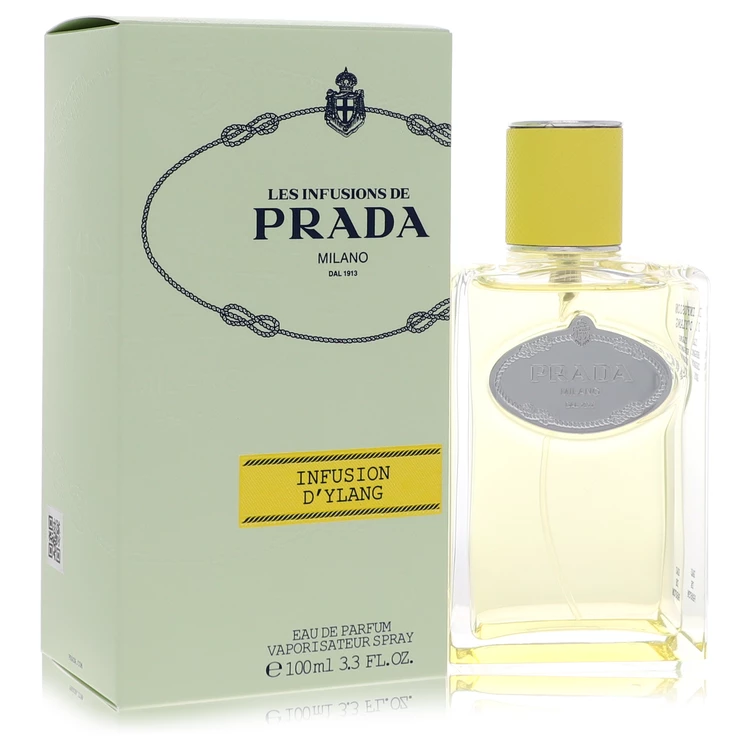 PRADA MILANO Infusion d’Ylang – Unisexe (pour Homme & Femme) – Eau de Parfum – 100ml / 3.3 fl.oz