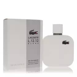 EAU DE LACOSTE L.12.12 BLANC – Lacoste pour Homme – Eau de Parfum – 100ml / 3.3 fl.oz